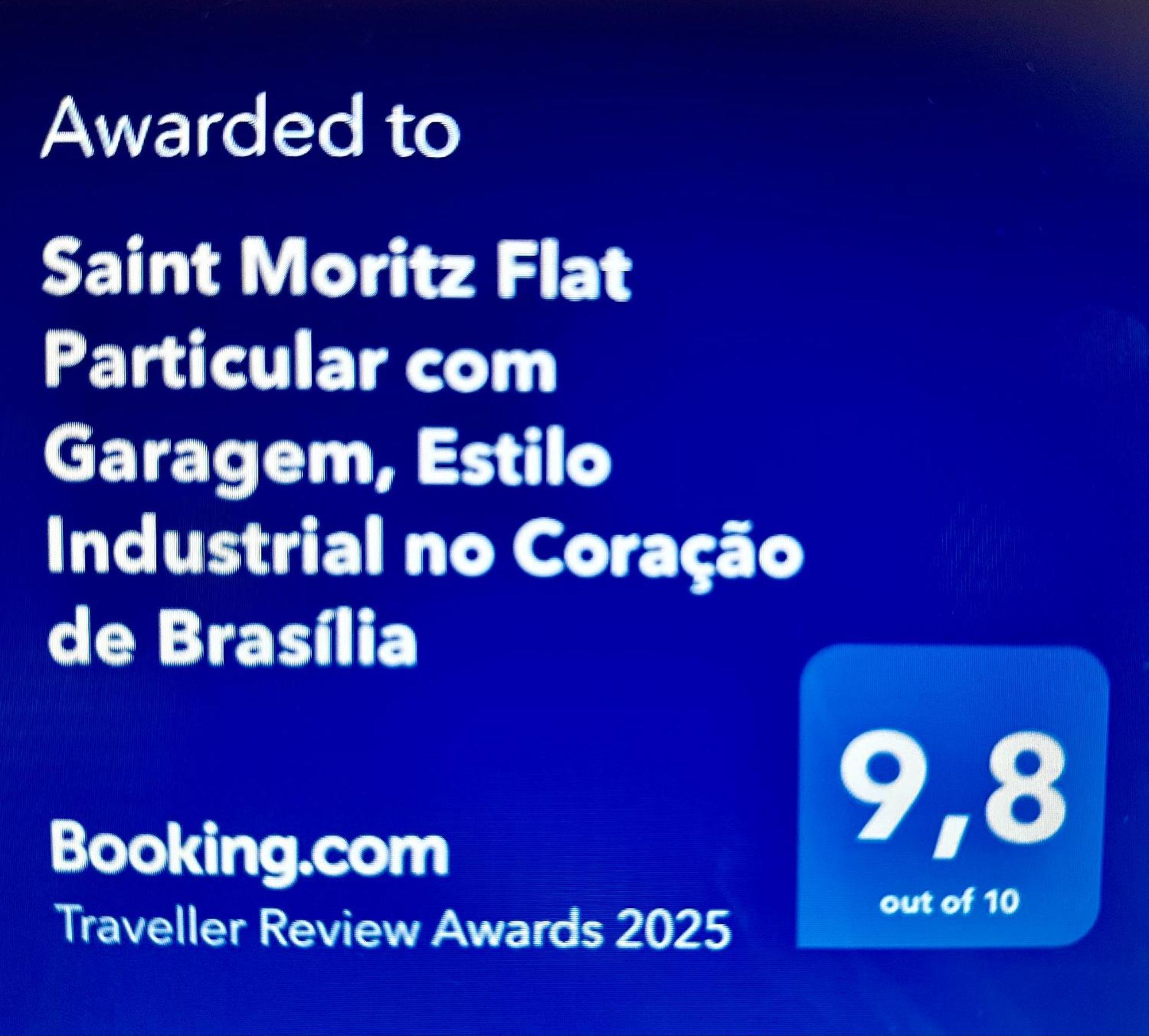 דירות Ed Saint Moritz, Flat Com Garagem 01, Shn No Coracao De ברזיליה מראה חיצוני תמונה